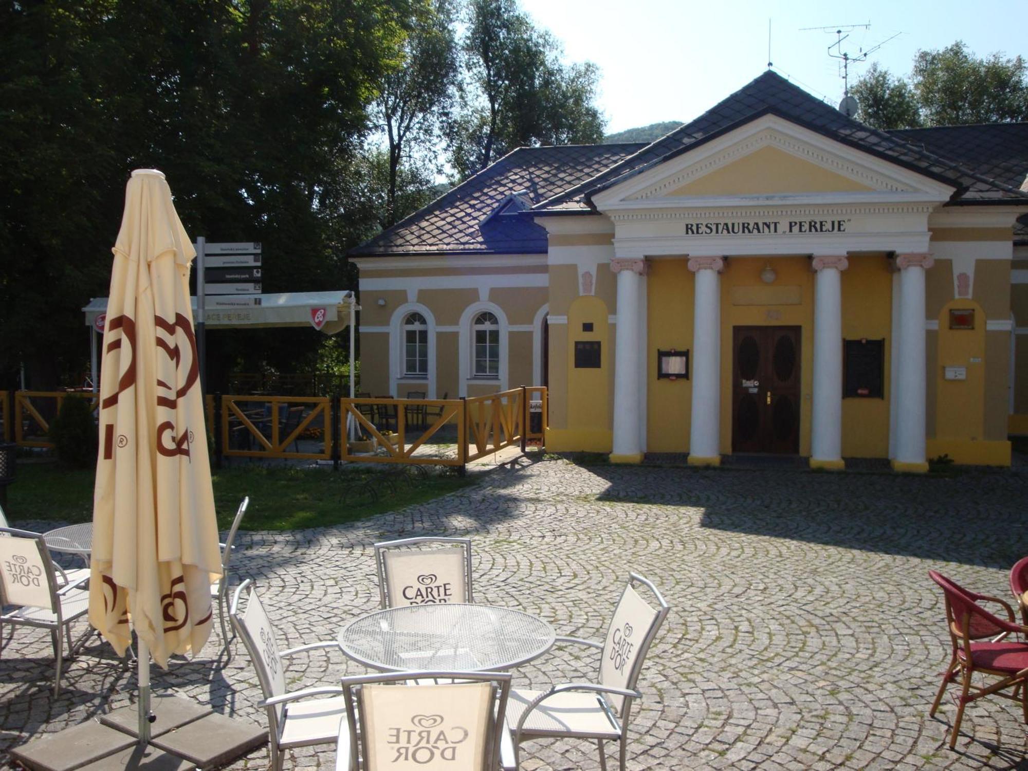 Lazne Evzenie Hotell Klášterec nad Ohří Eksteriør bilde